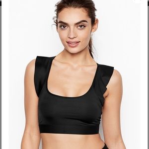 VS Sport Ruffle Sports Bra Bikini Top
